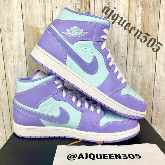 Air Jordan 1 Mid purple punch - Picture 3 of 9